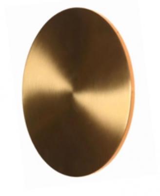 LUNA 400 SATIN BRASS WALL LIGHT